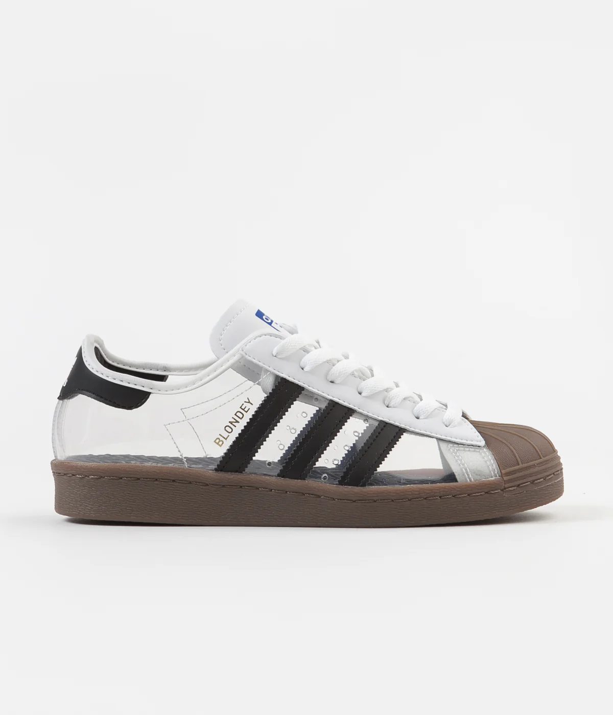 Adidas Superstar 80's 'Blondey' Shoes - White / Core Black / Gum