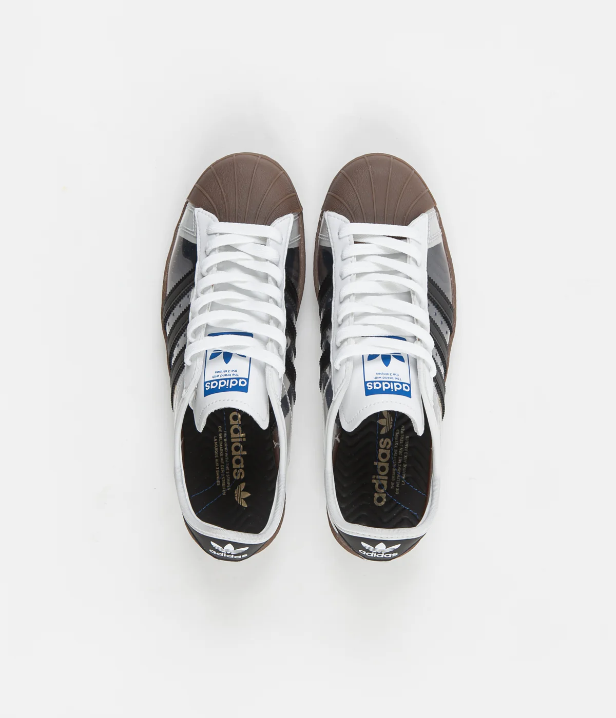 Adidas Superstar 80's 'Blondey' Shoes - White / Core Black / Gum - Image 7