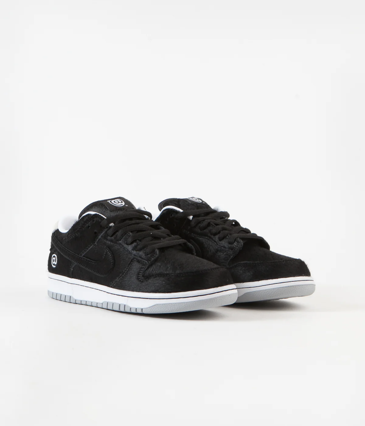 Nike SB Dunk Low OG Medicom Shoes - Black / Black - White - Image 2