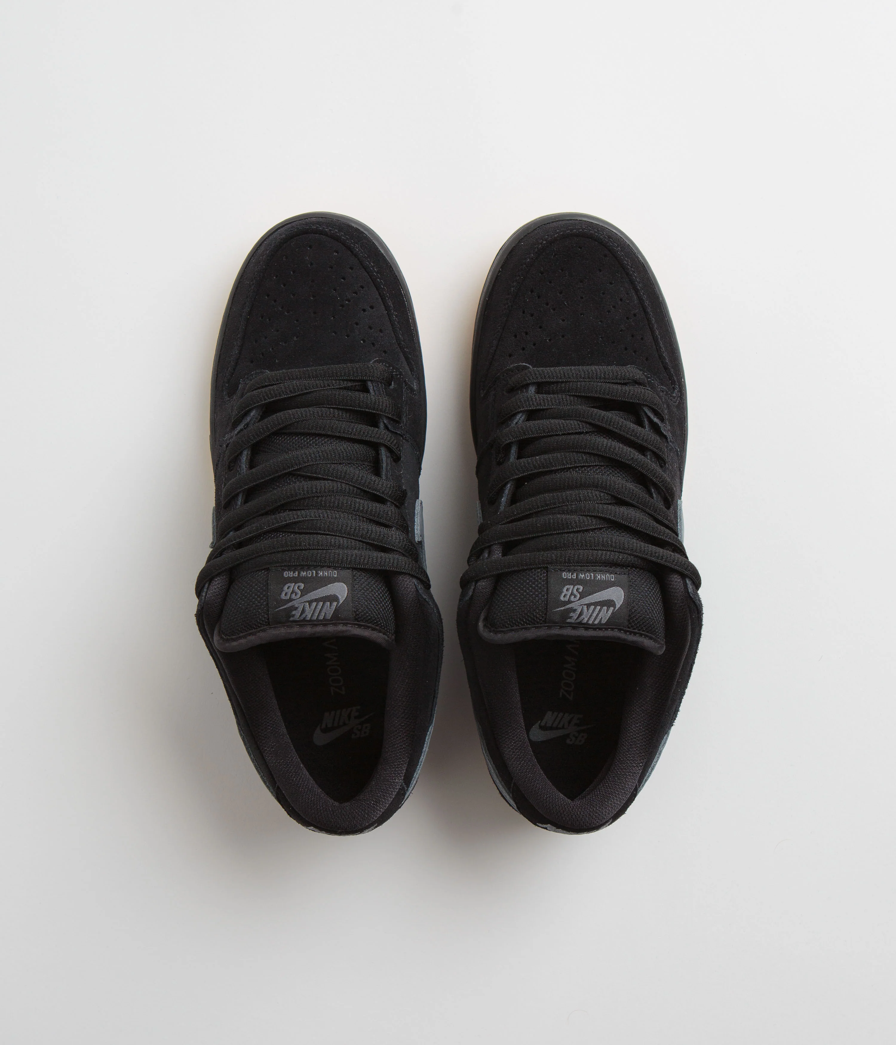 Nike SB Dunk Low Pro ‘Fog’ Shoes - Black / Cool Grey - Black - Black - Image 7