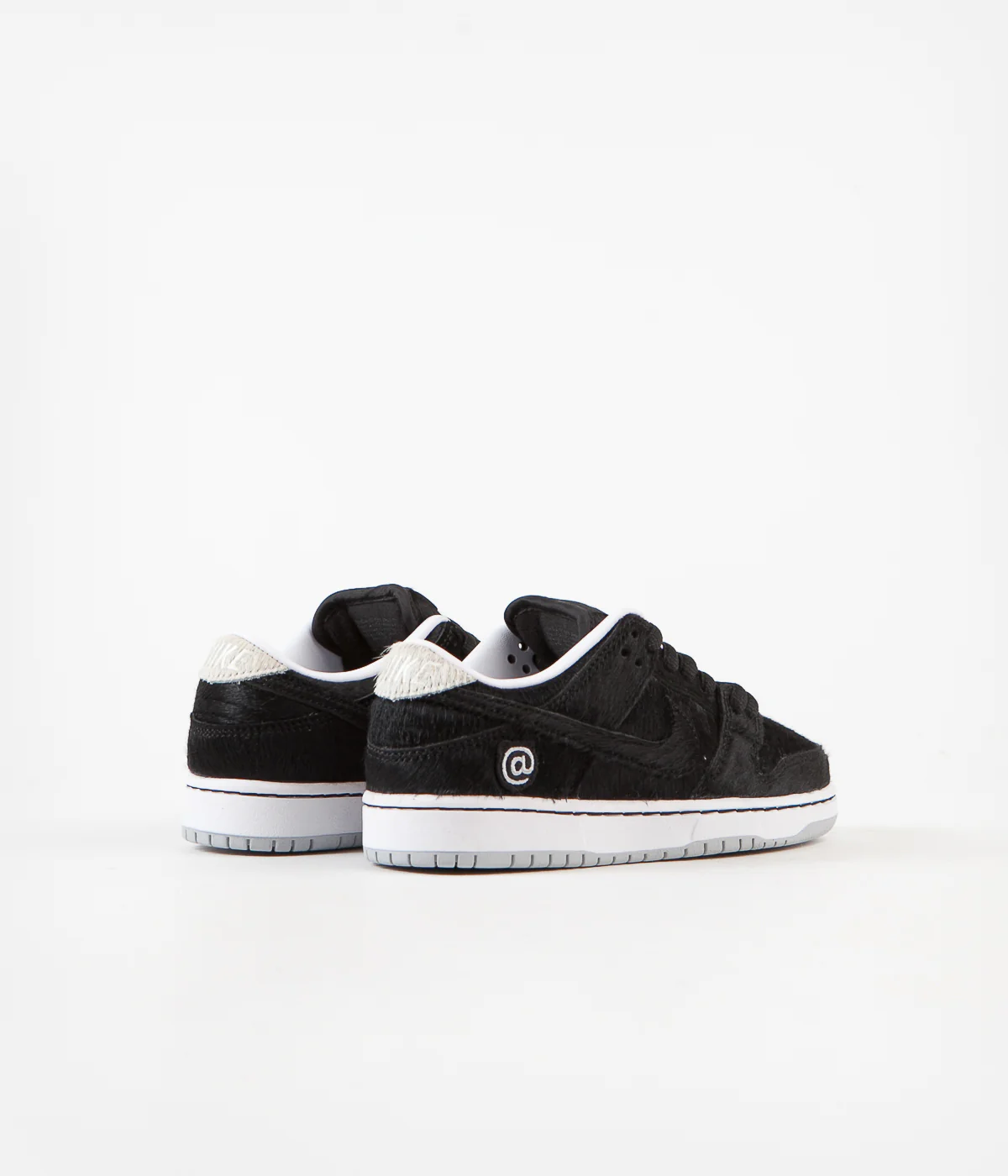 Nike SB Dunk Low Pro Medicom Preschool Shoes - Black / Black - White - Image 4