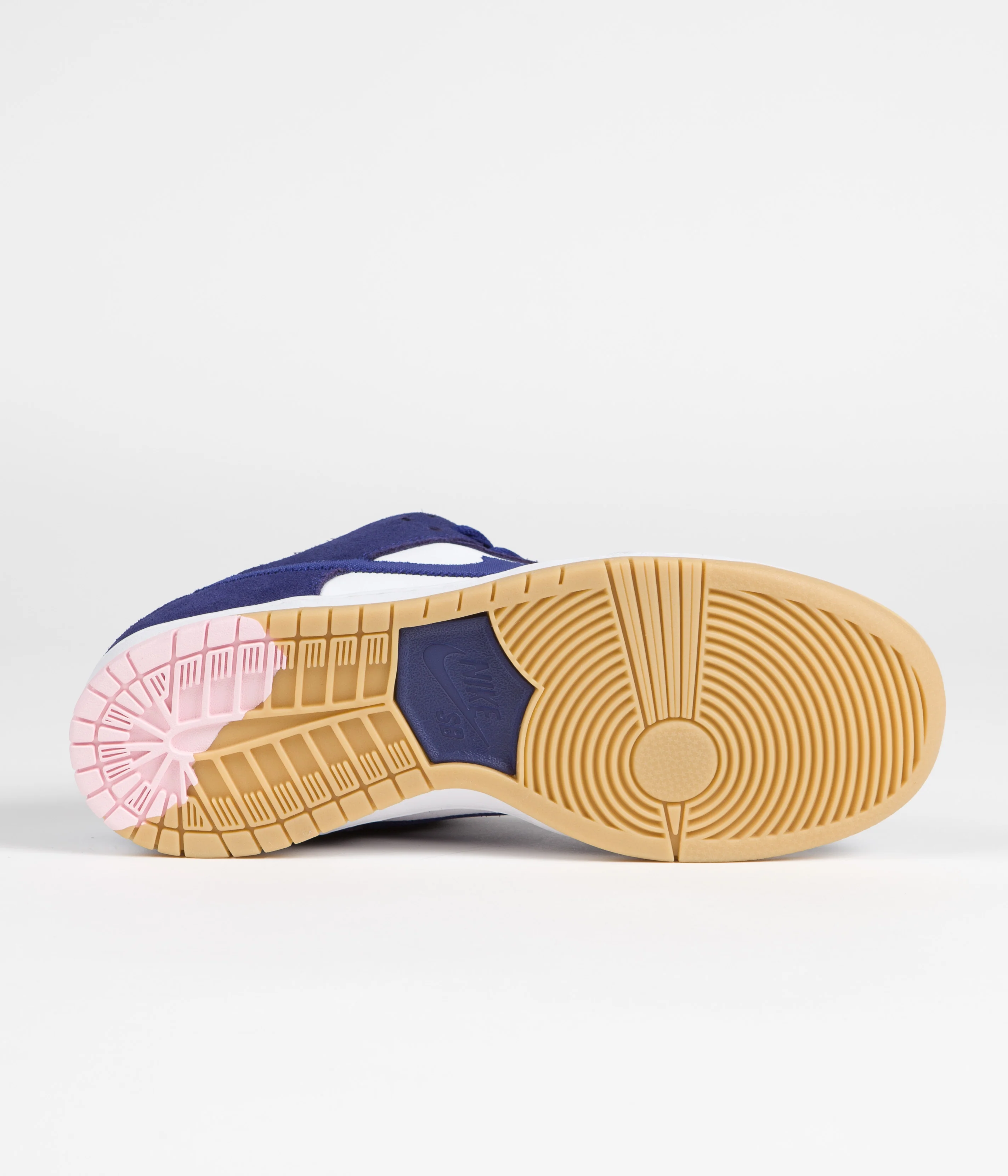 Nike SB Dunk Low Pro Premium 'Los Angeles Dodgers' Shoes - Deep Royal Blue / Deep Royal Blue - White - Image 7