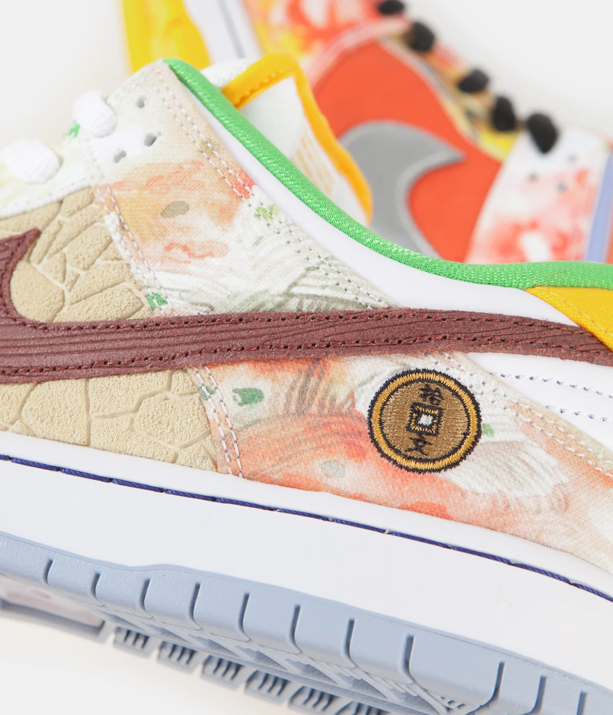 Nike SB Dunk Low Pro 'Street Hawker' Shoes - Metallic Copper / Metallic Silver - Image 4