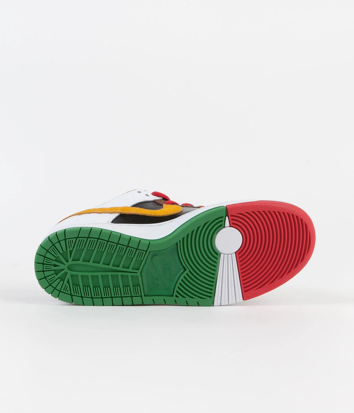 Nike SB Dunk Low Pro 'What The P-Rod' Shoes - Sport Red / Black - Varsity Maize - Volt - Image 10