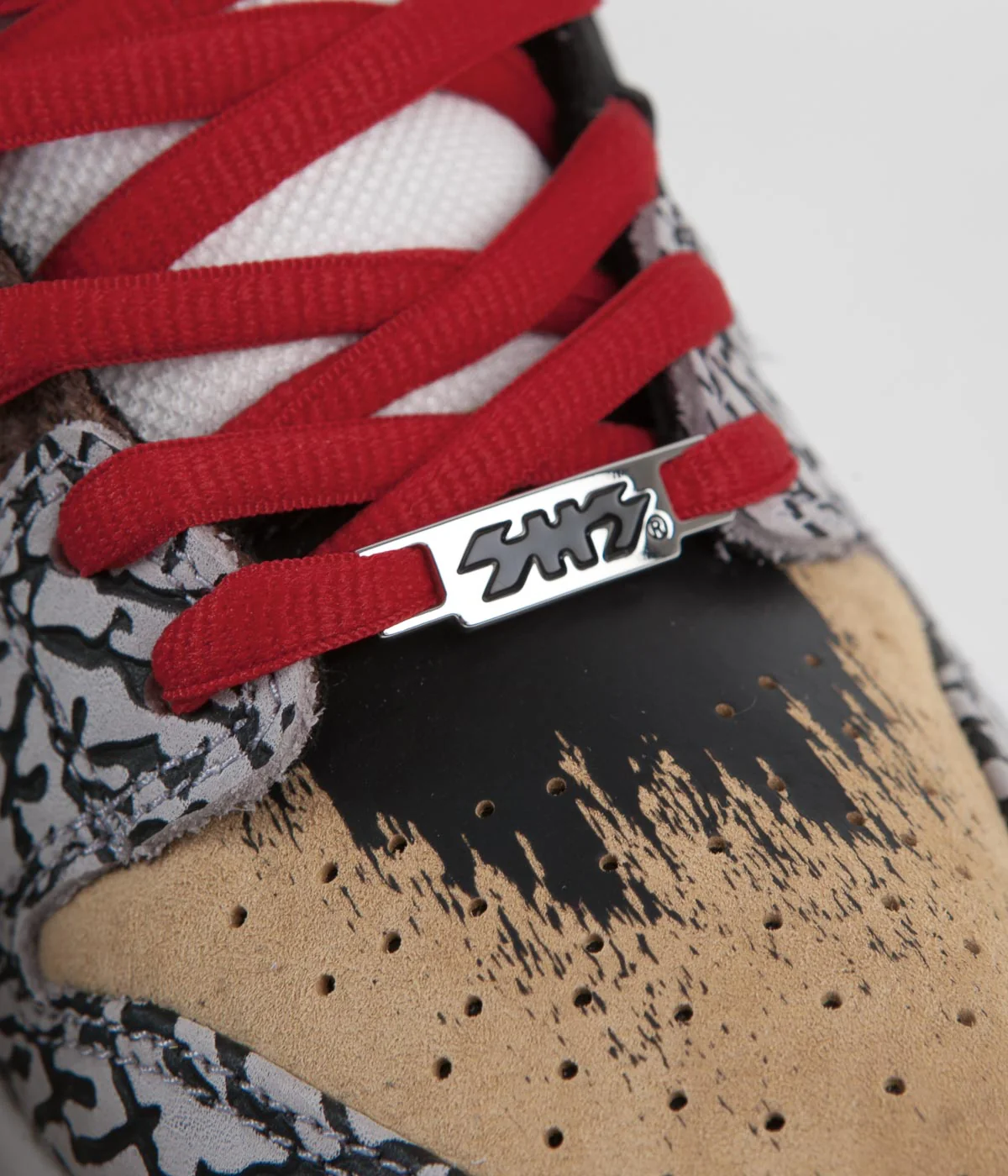 Nike SB Dunk Low Pro 'What The P-Rod' Shoes - Sport Red / Black - Varsity Maize - Volt - Image 5