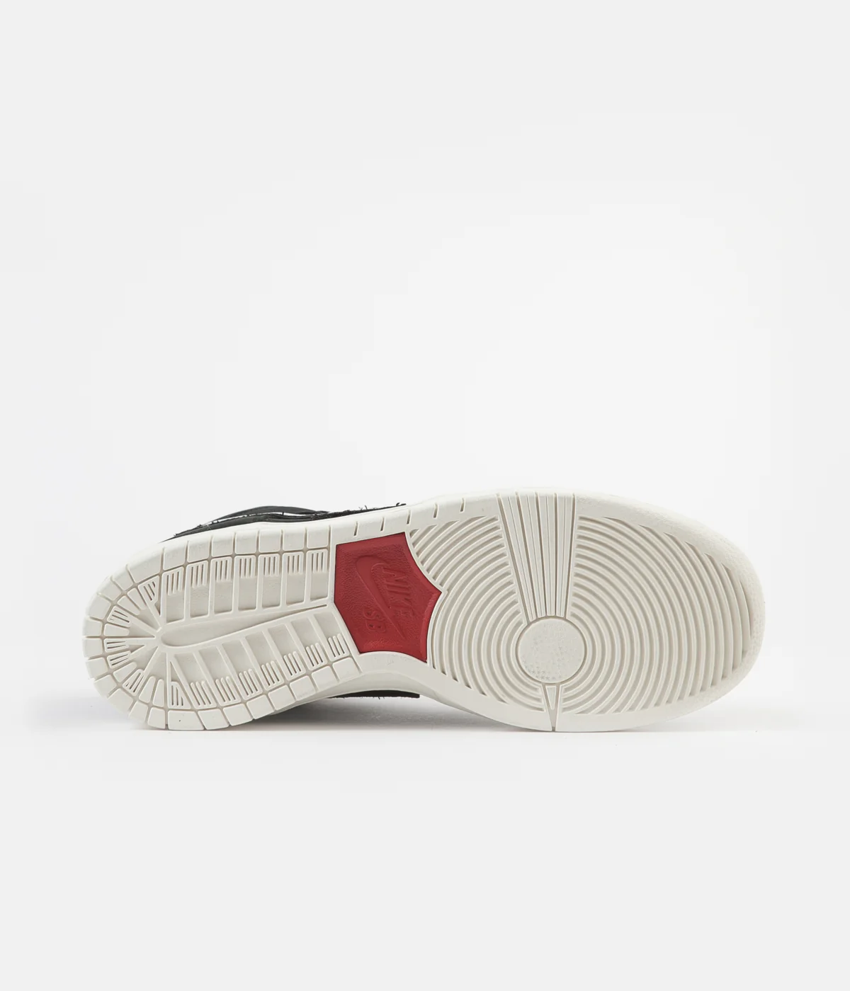 Nike SB Orange Label Dunk High Pro 'Oski' Shoes - Black / White - Black - Sail - Image 6