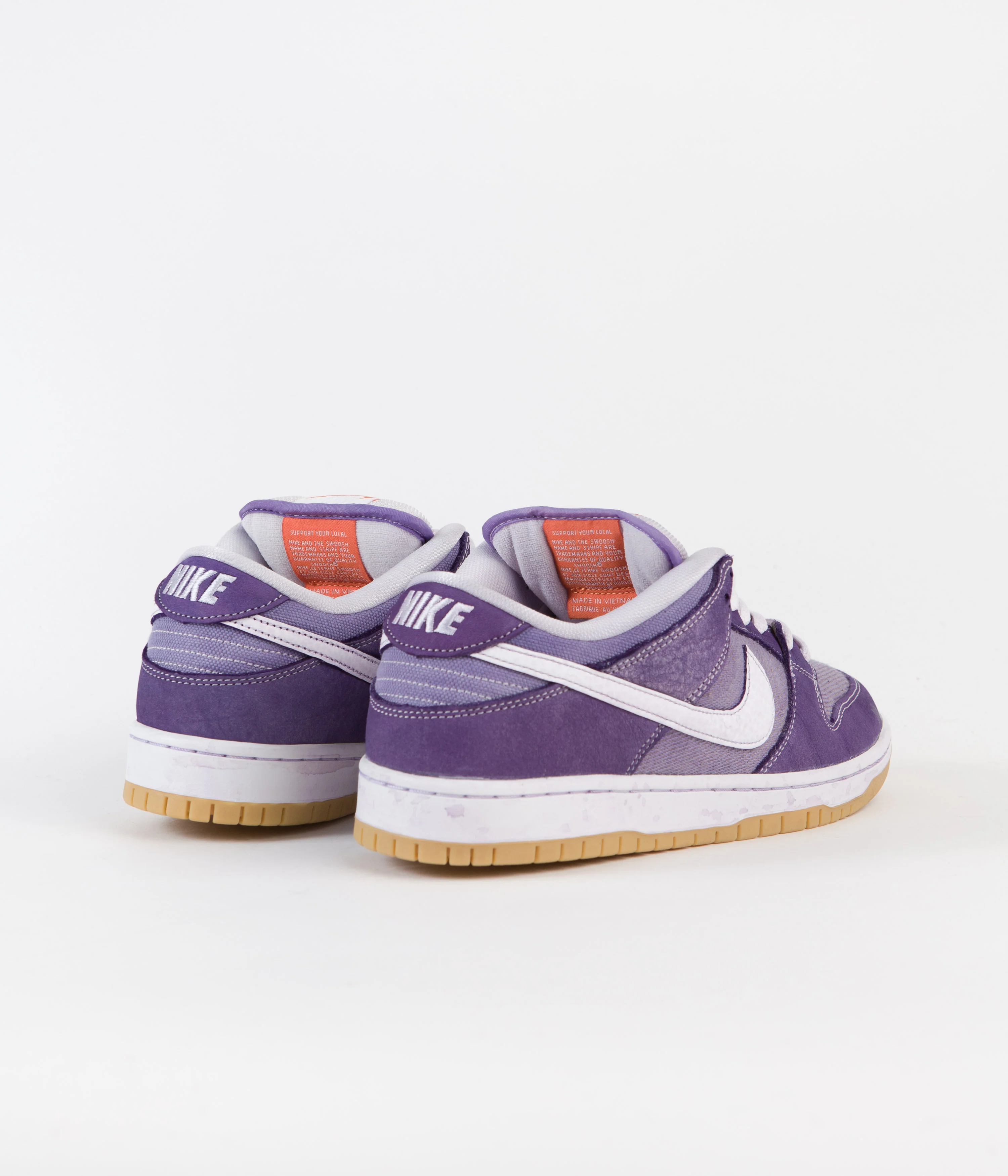Nike SB Orange Label Dunk Low Pro Shoes - Lilac / Lilac - Lilac - Lilac - Image 4