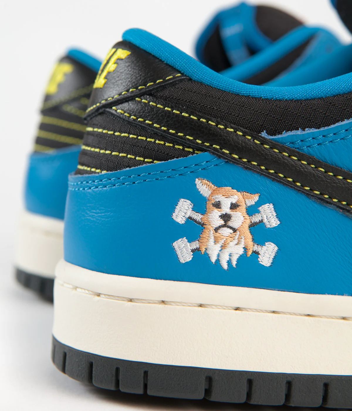Nike SB x Instant Dunk Low Pro QS 2 Shoes - Blue Hero / Black - Pale Ivory - Image 5