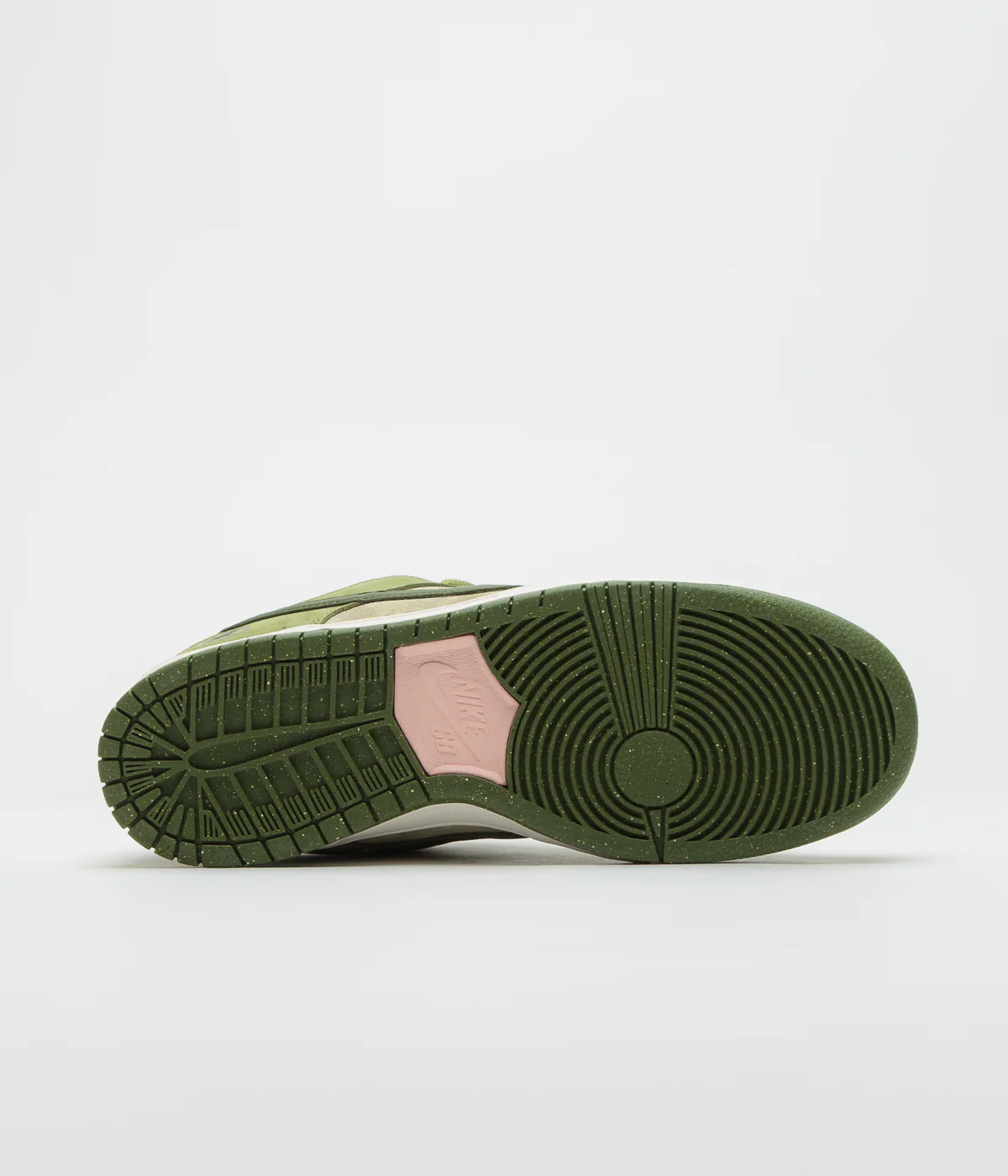 Nike SB x Yuto Horigome Dunk Low Pro Shoes - Asparagus / Legion Green - Light Khaki - Image 5